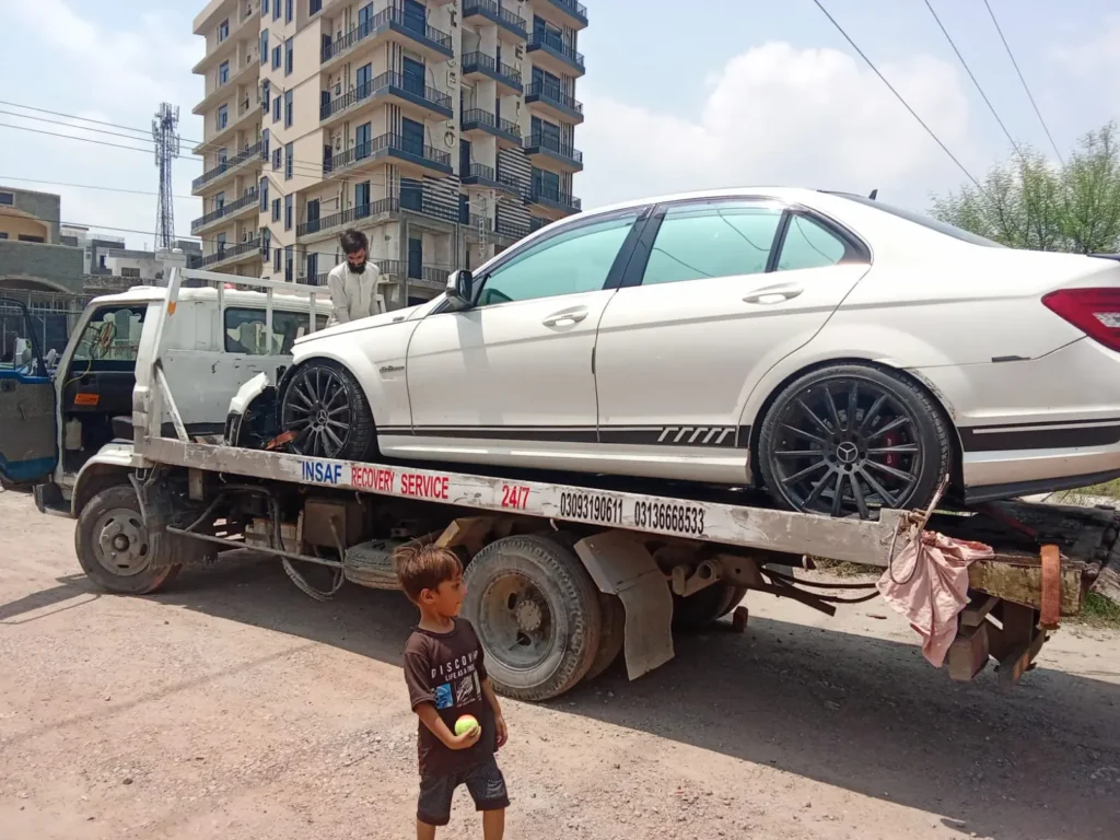 Luxury car accident recovery